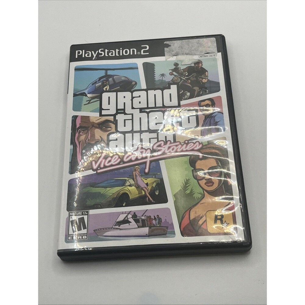 Grand Theft Auto: Vice City Stories (PlayStation 2 PS2) CIB Poster Tested